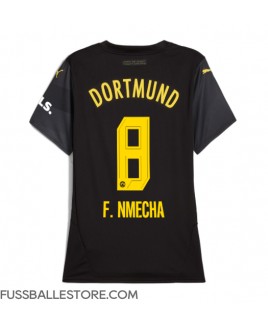 Günstige Borussia Dortmund Felix Nmecha #8 Auswärtstrikot Damen 2024-25 Kurzarm